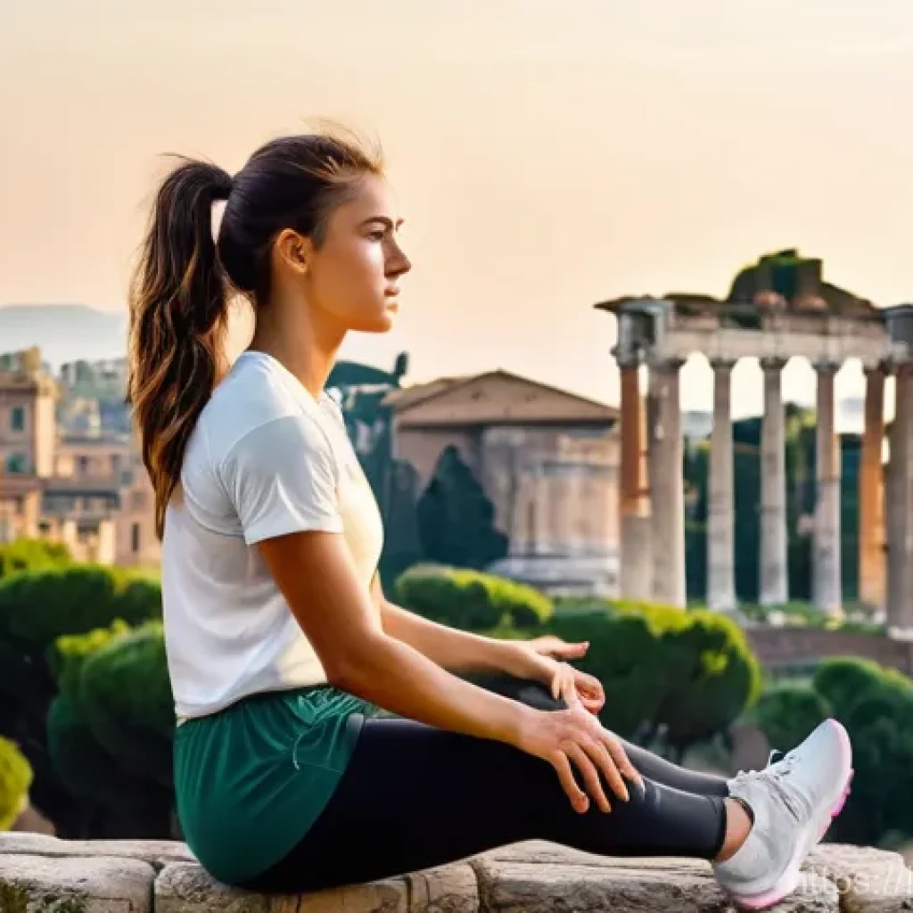 배구공 재질별 장단점 - **Prompt 1: Italian Athlete in Ancient Rome**
"A young Italian female athlete, approximately 22-...