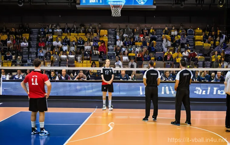 배구 규칙 변경 역사 - An athletic female libero, distinct in her brightly colored, contrasting jersey, executes a breathta...